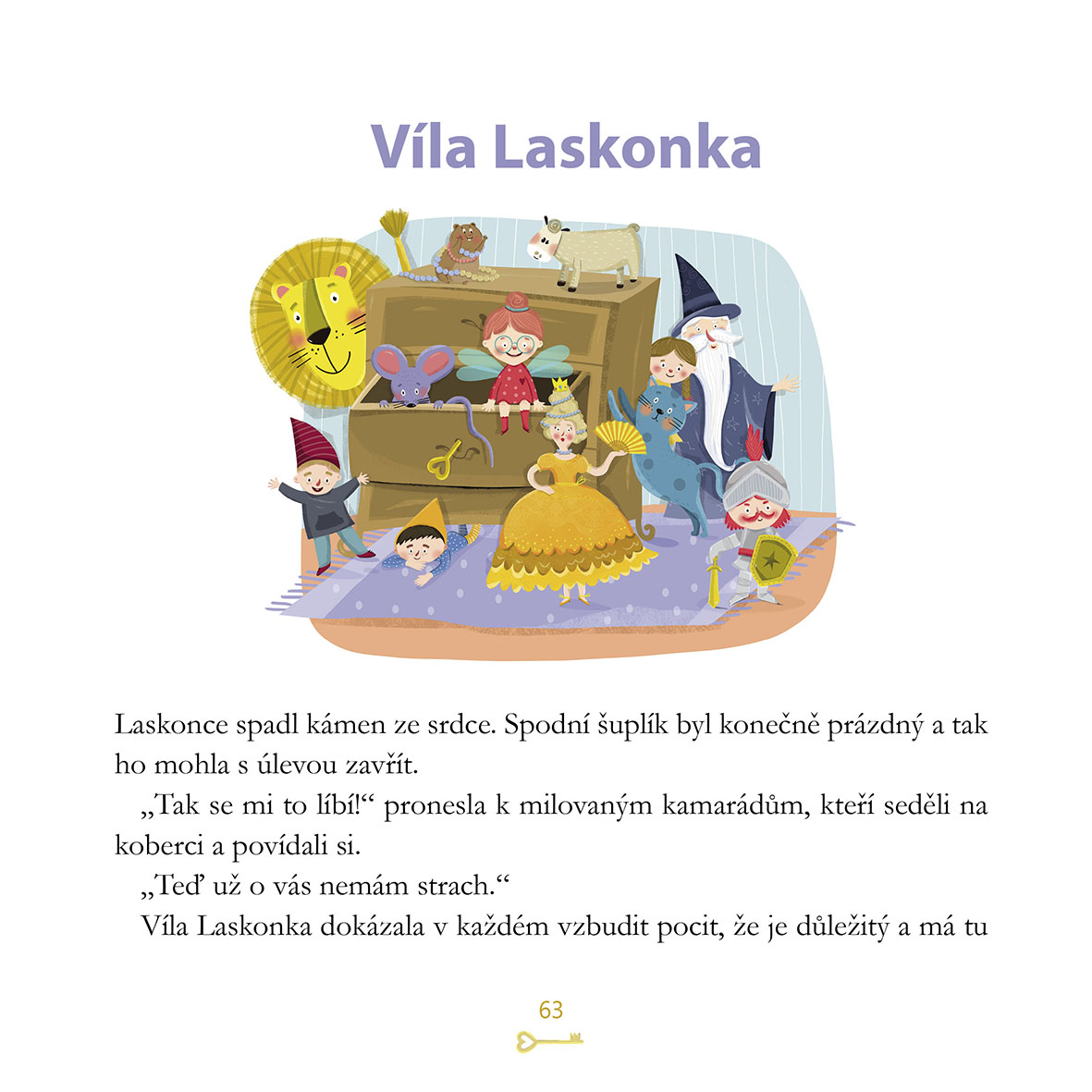 Laskavé pohádky víly Laskonky