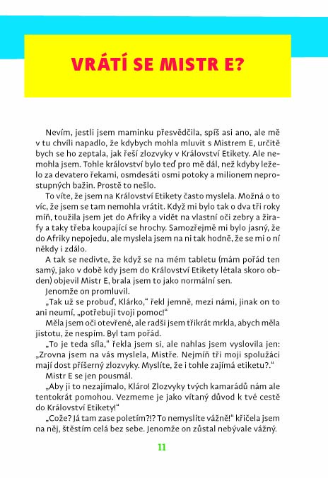 (Vel)Mistr E a ztracená šifra dokonalosti