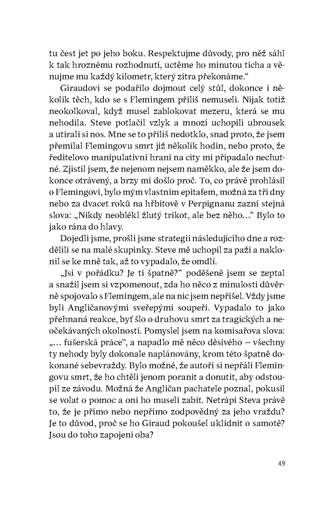 Černý trikot