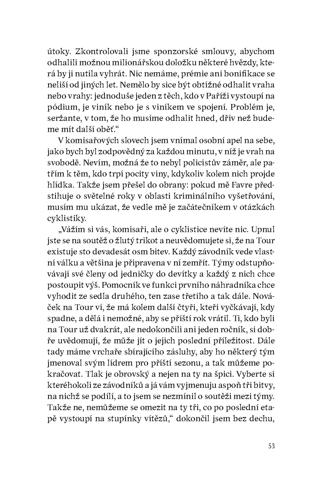 Černý trikot