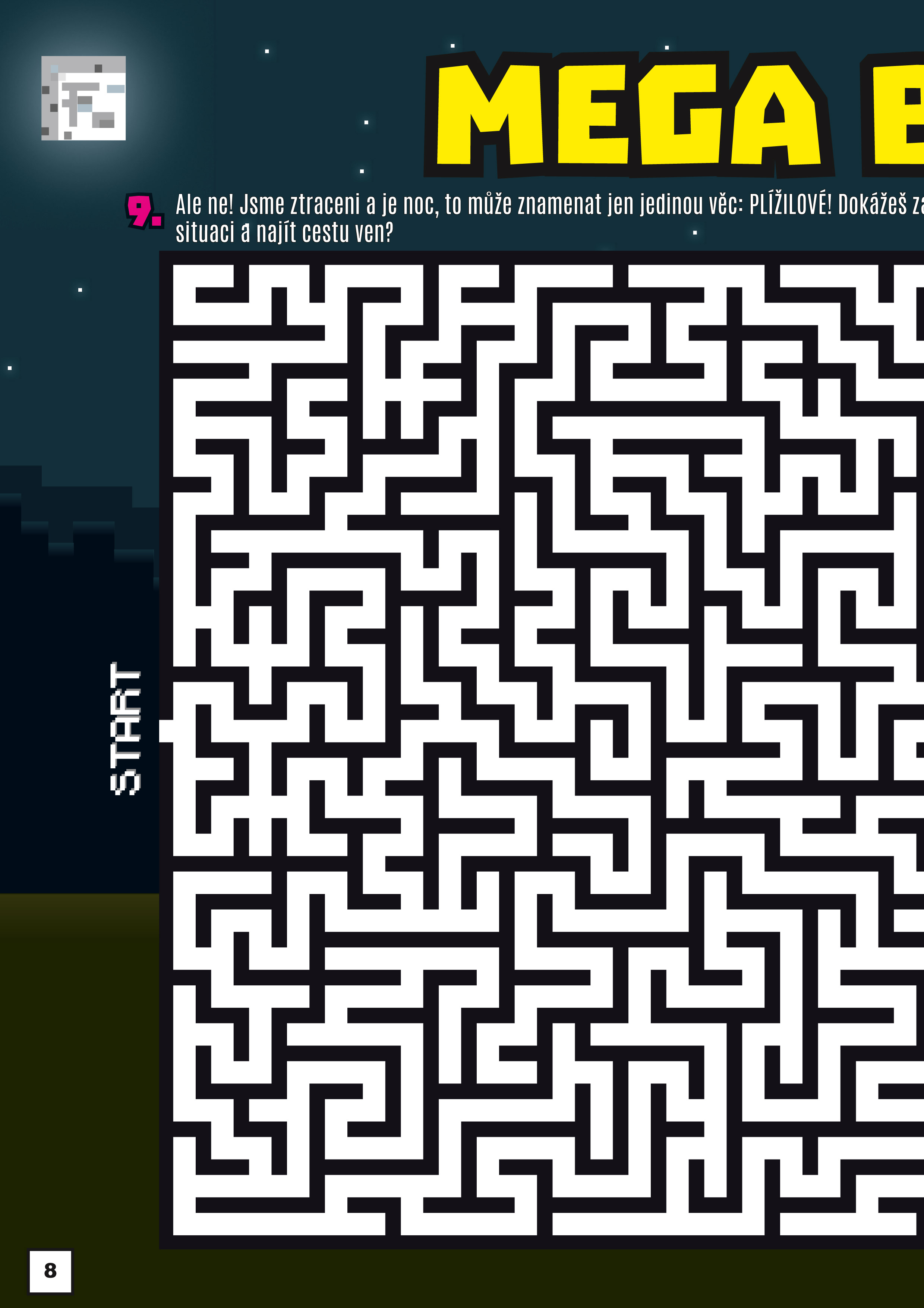 Minecrafťákův svět: Aktivity, hry, samolepky