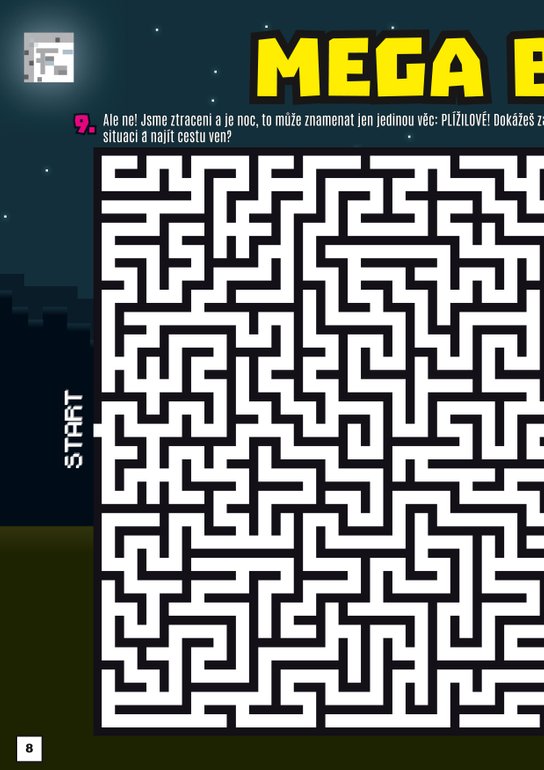 Minecrafťákův svět: Aktivity, hry, samolepky