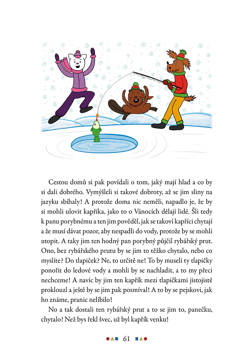 Vánoční příběh pejska a kočičky