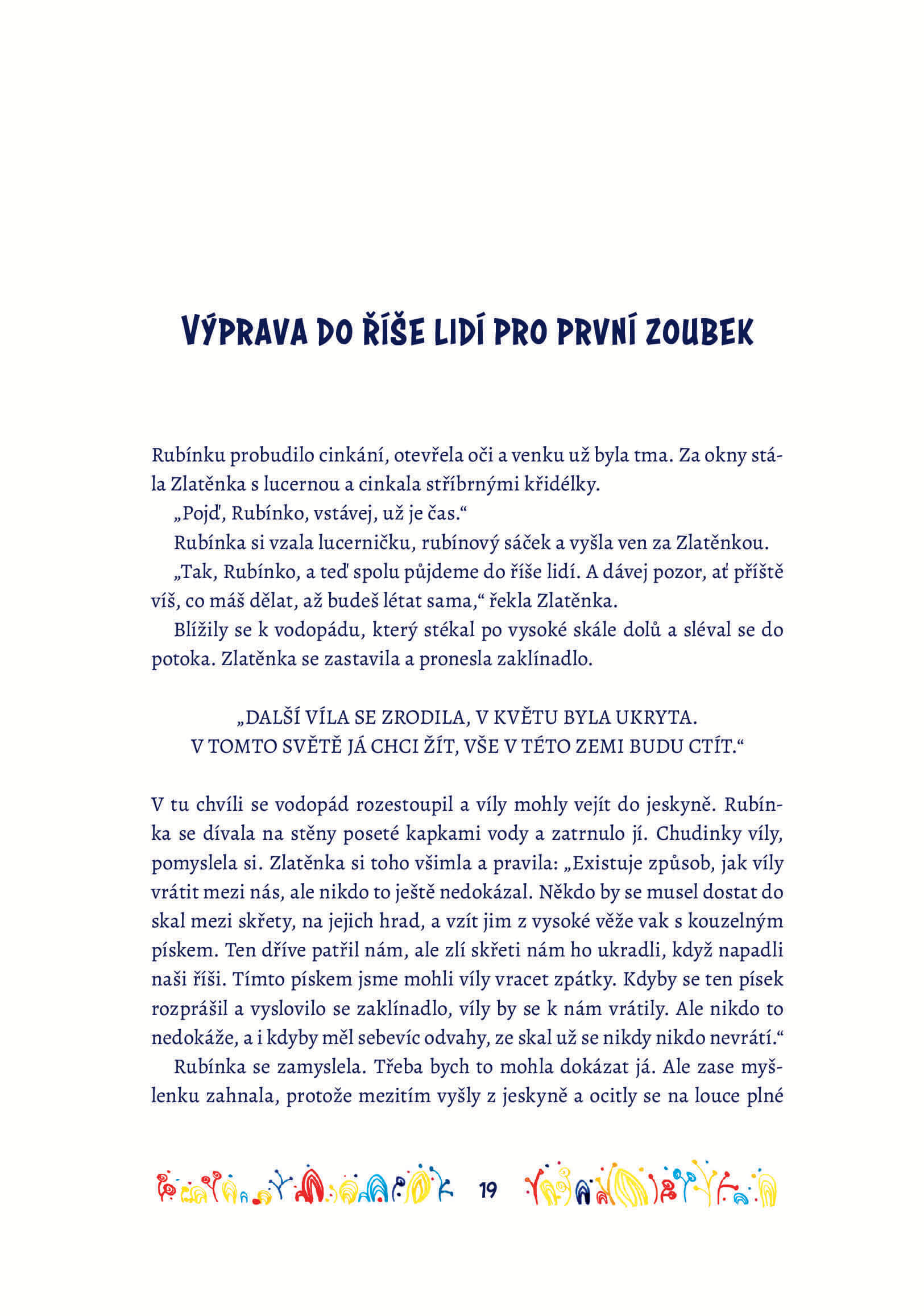 O statečné zoubkové víle