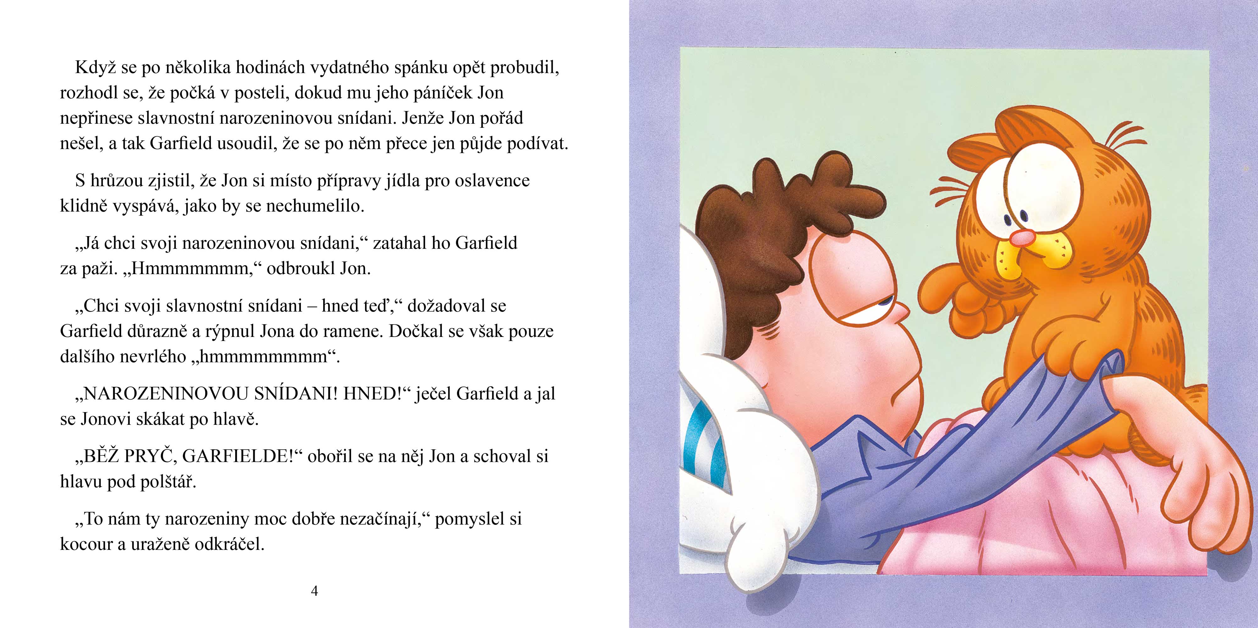 Garfieldovo narozeninové překvapení