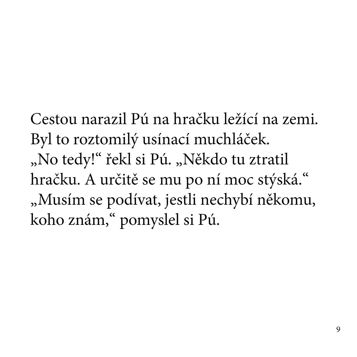 Disney - Maličké pohádky - Medvídek Pú