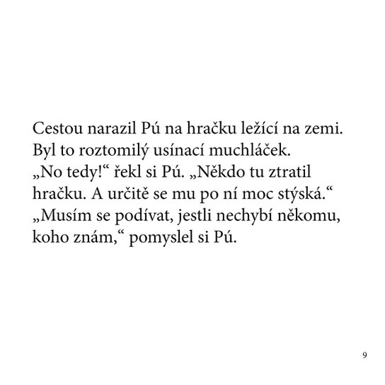 Disney - Maličké pohádky - Medvídek Pú