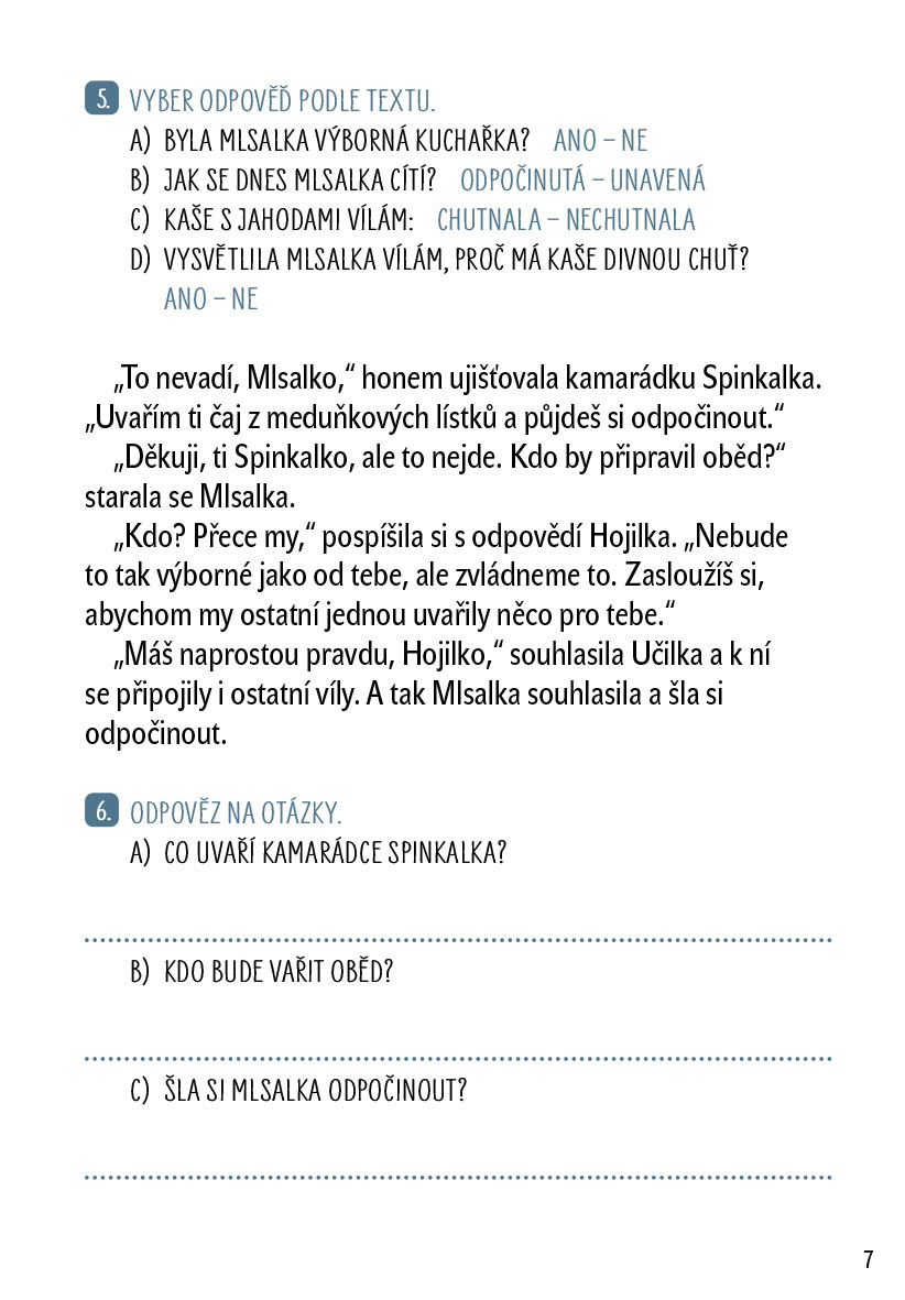 Čtení s porozuměním 