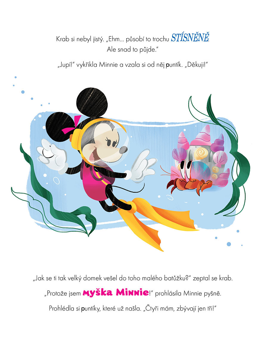 Disney - Minnie Mouse - Kam utekly puntíky? 