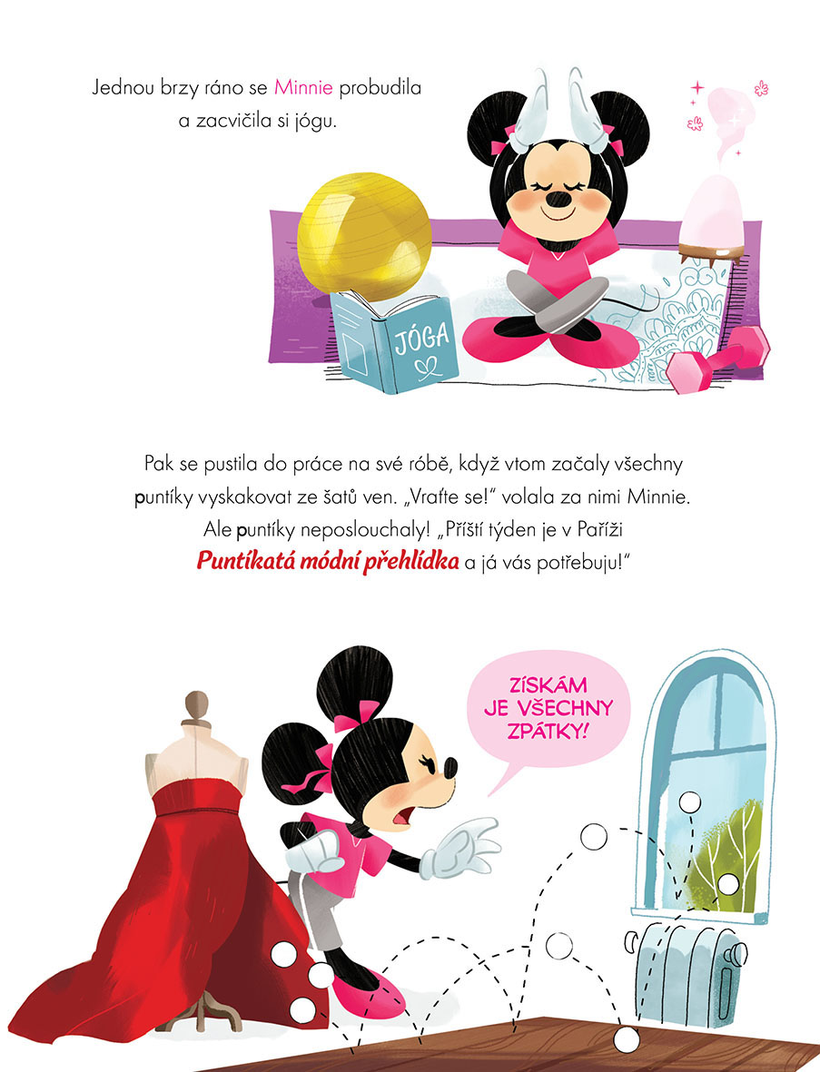 Disney - Minnie Mouse - Kam utekly puntíky? 
