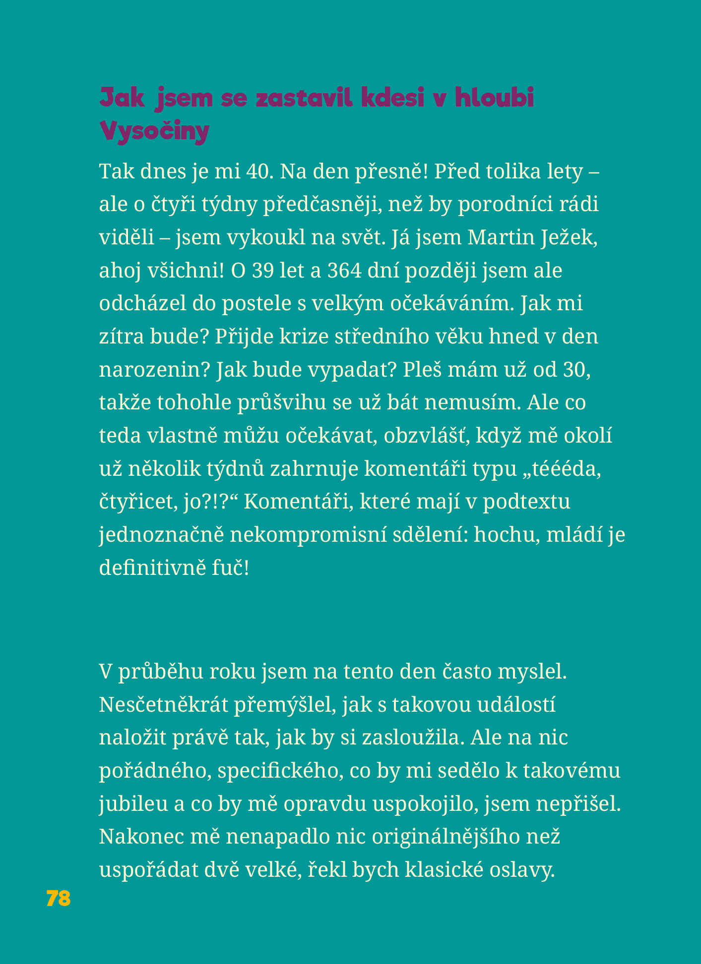 Všechno nejlepší 40