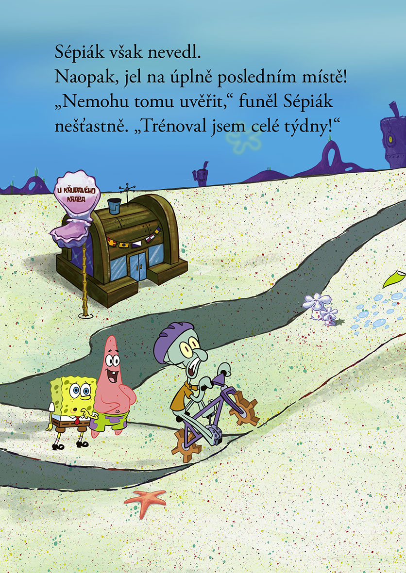 SpongeBob – Cyklistický závod