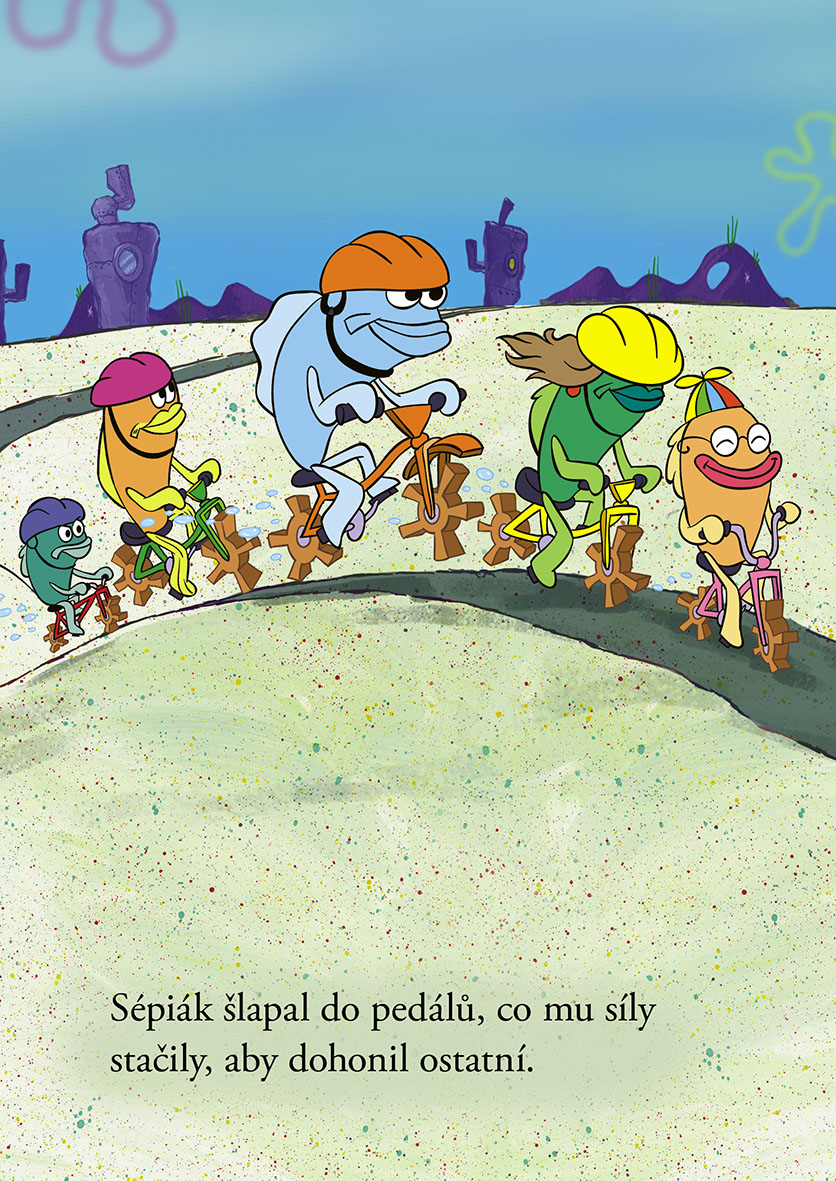 SpongeBob – Cyklistický závod