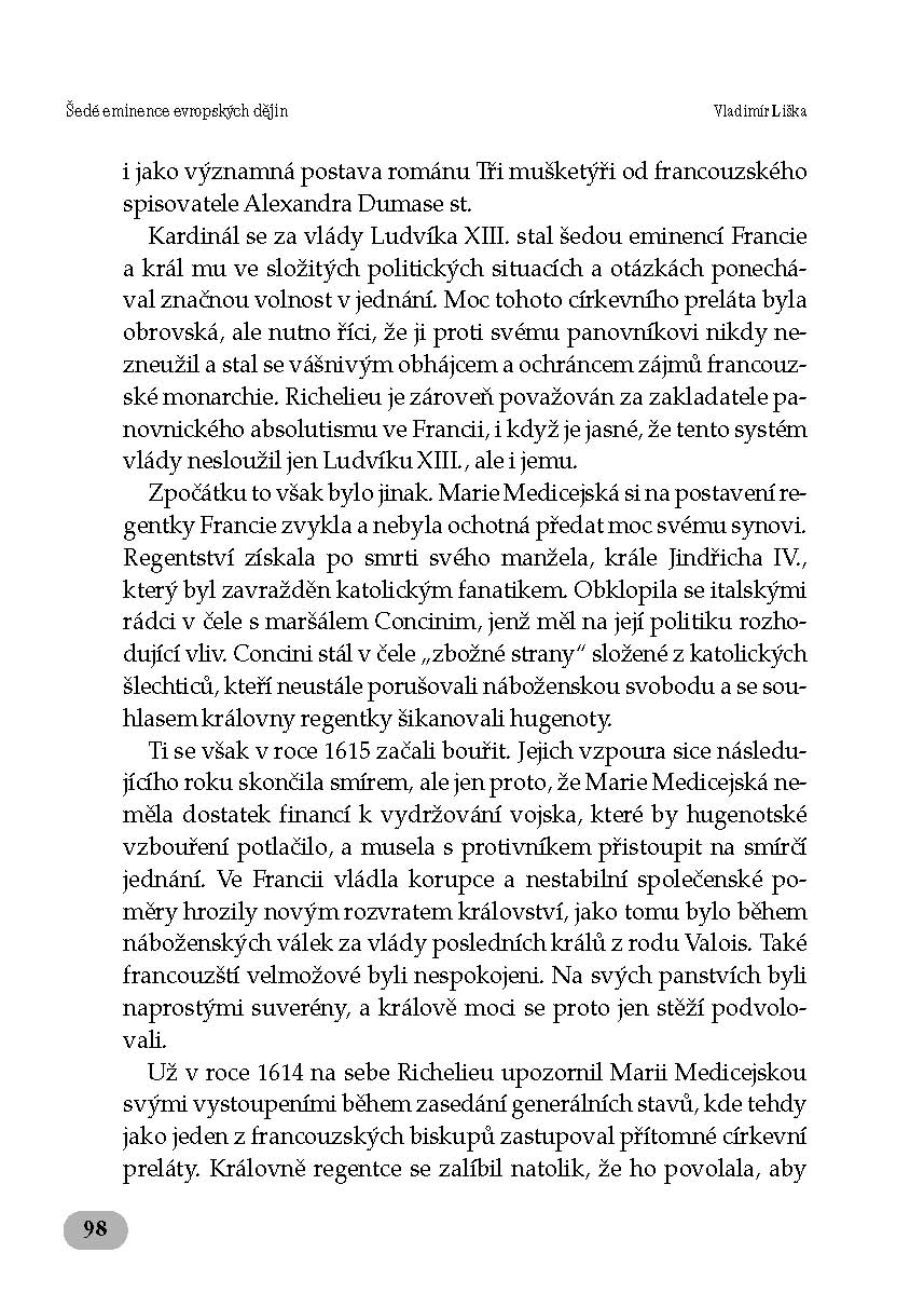 Šedé eminence evropských dějin