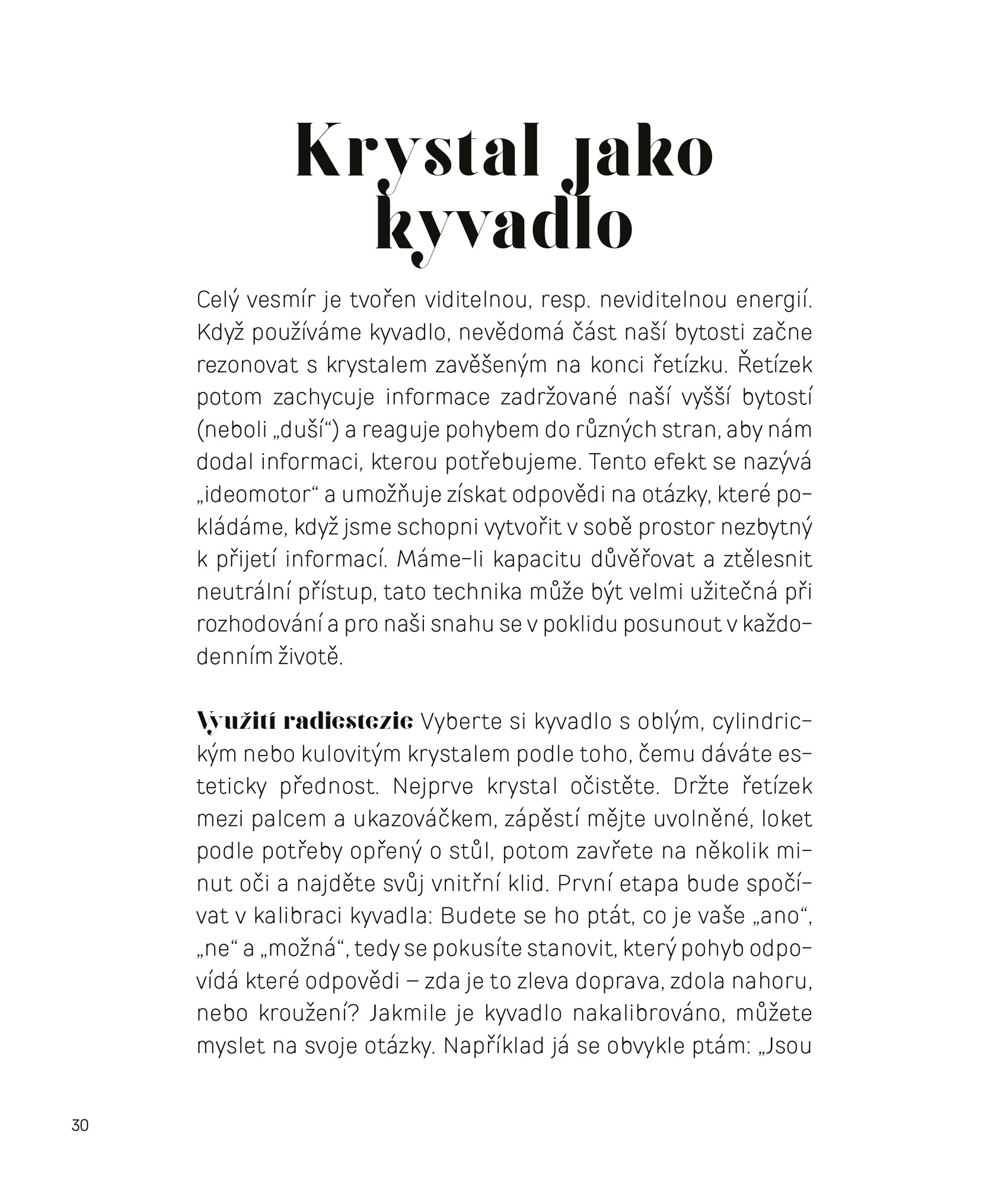 Kouzlo krystalů
