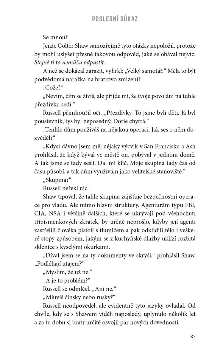 Poslední důkaz