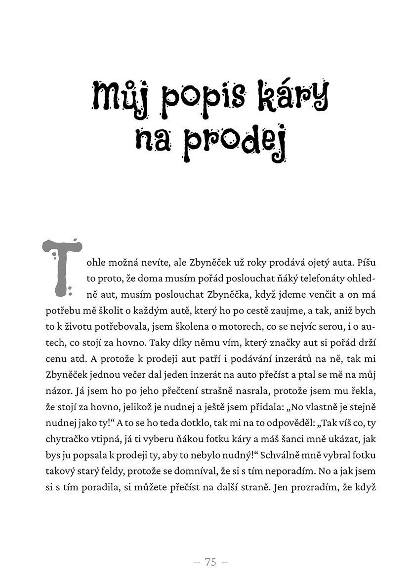 Deníček Camille G: Troječka