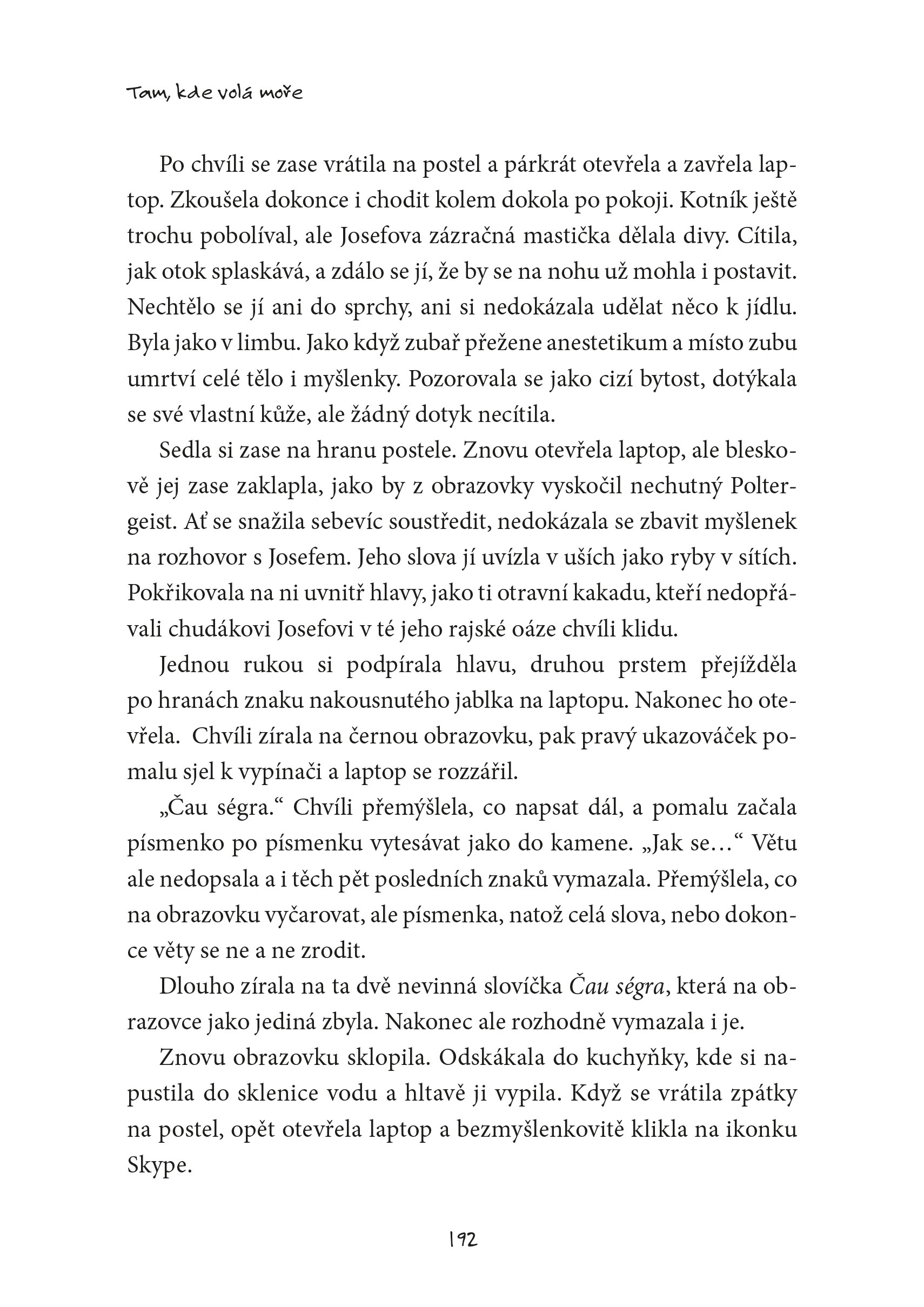 Tam, kde volá moře