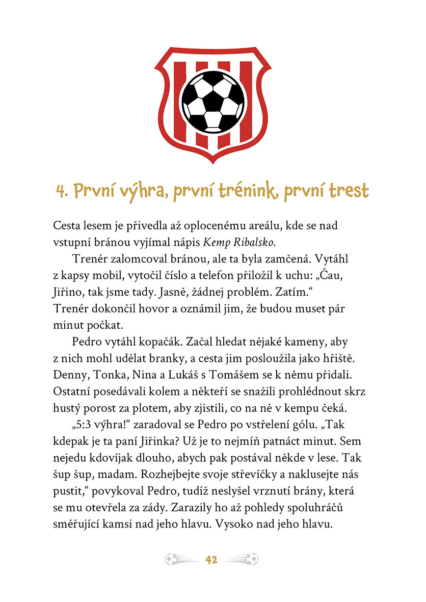 Velký Tuřínov na fotbalovém soustředění