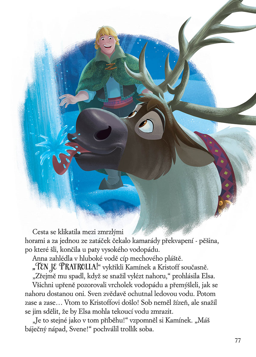 Ledové království - Polární záře Zlatá kniha