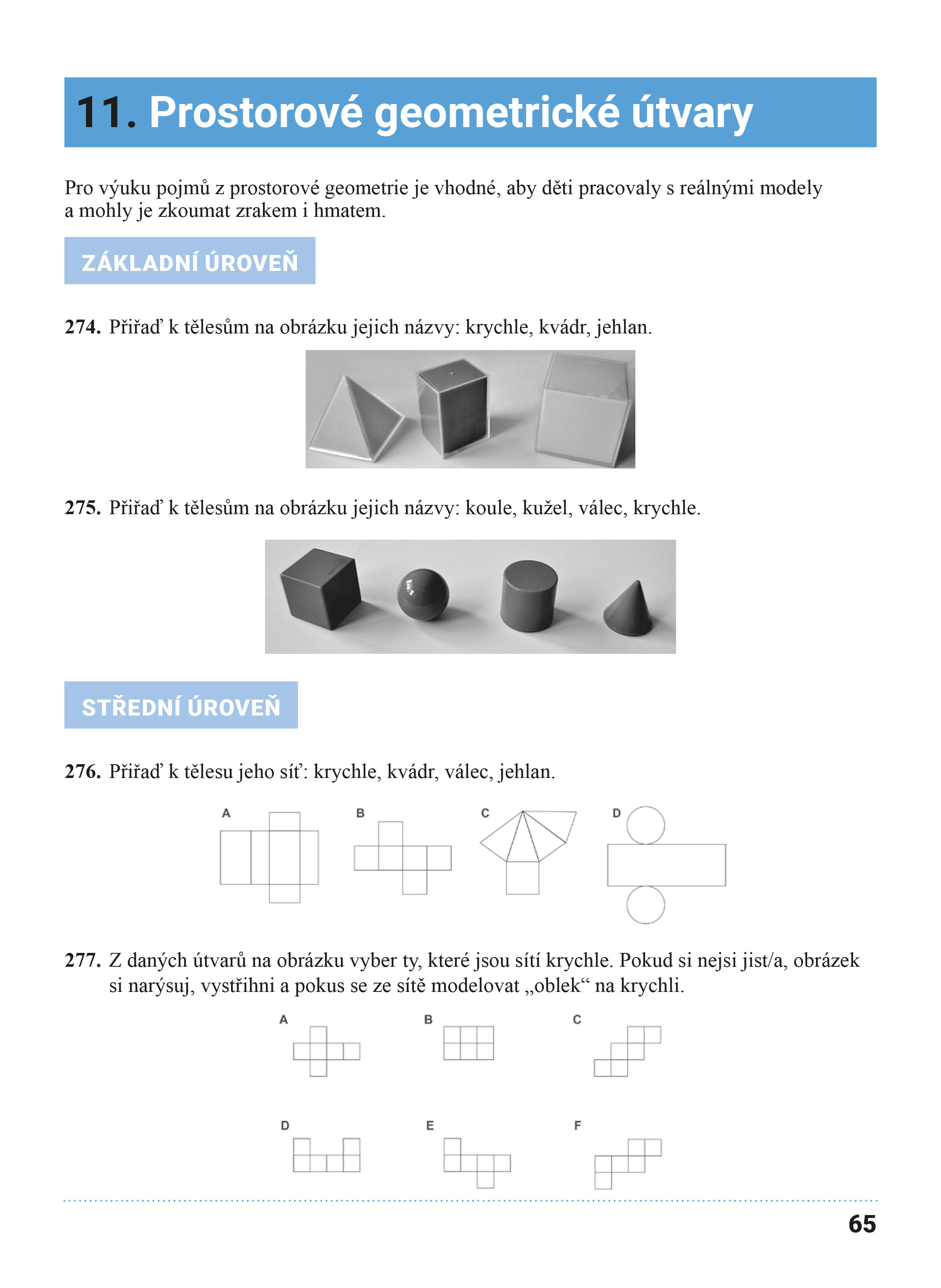 Sbírka matematických úloh s rostoucí náročností