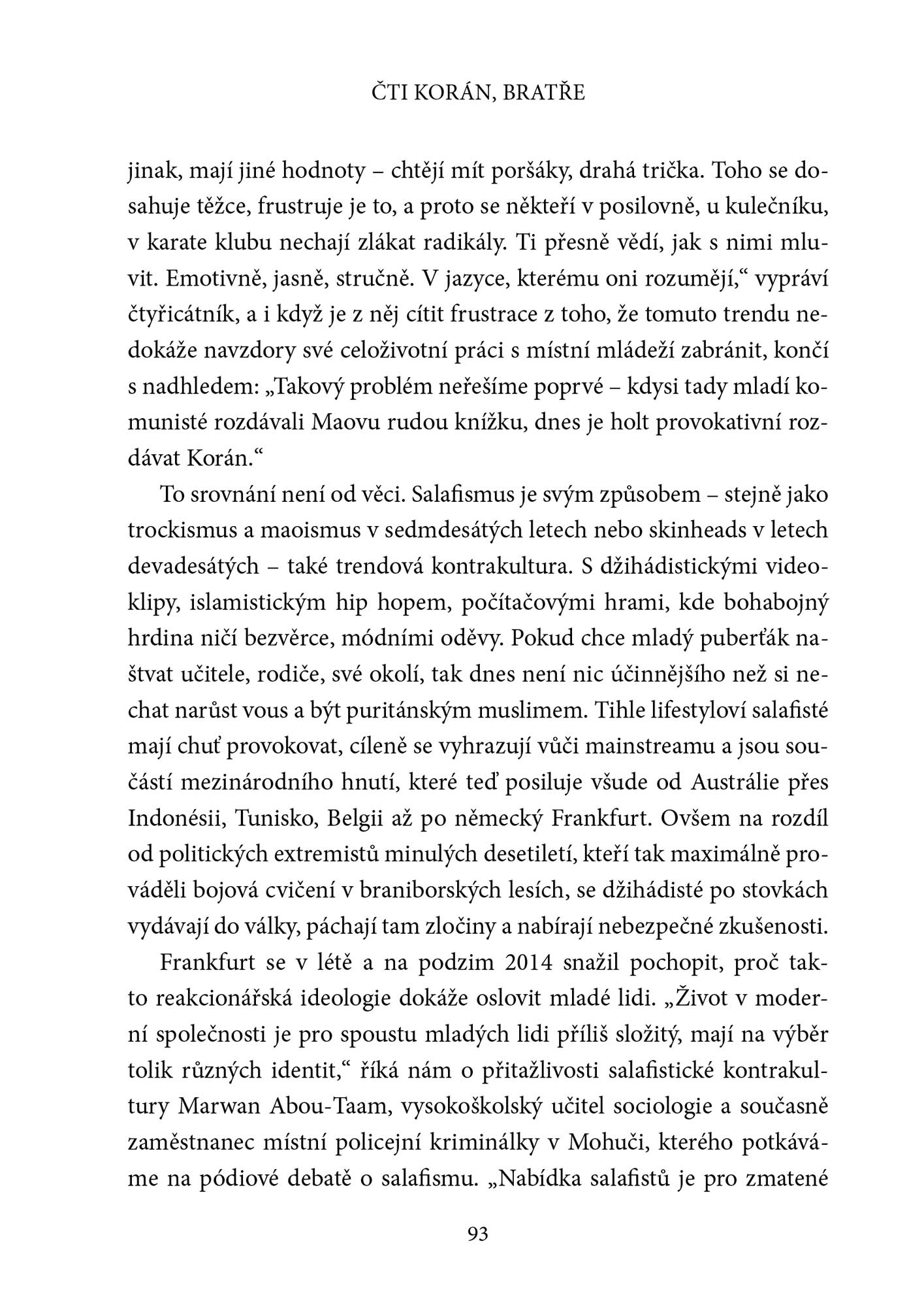 Můj syn terorista