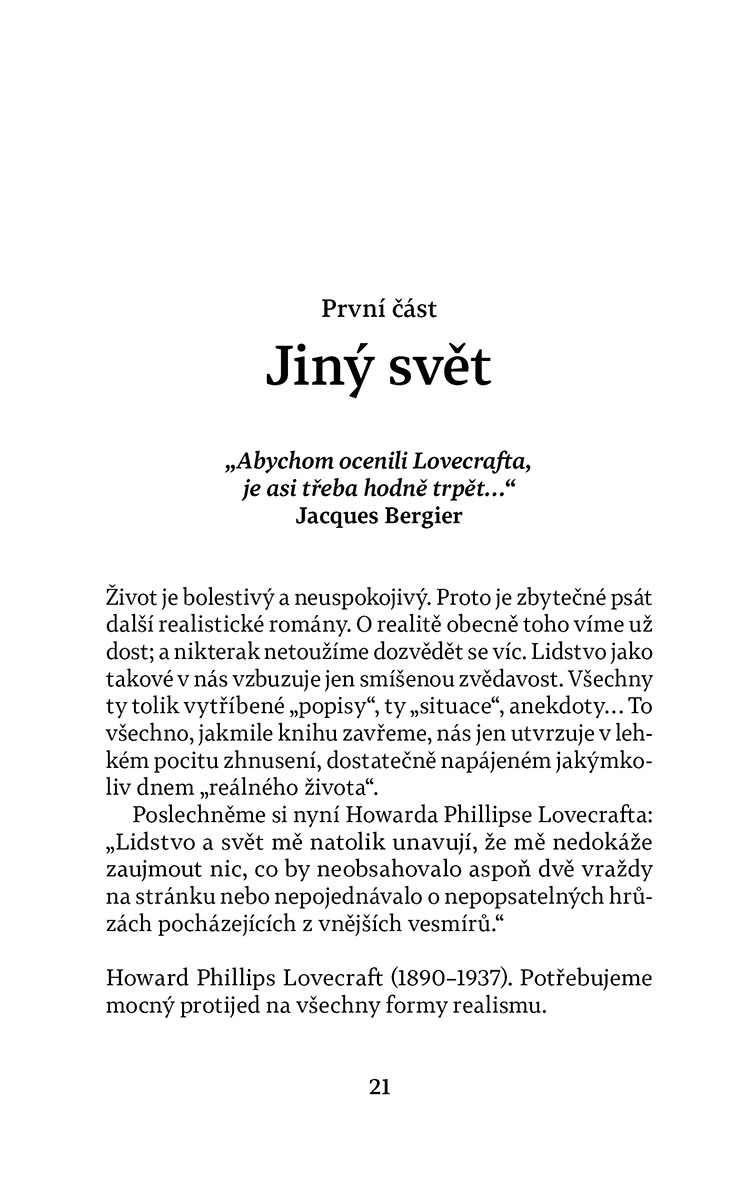 H. P. Lovecraft: Proti světu, proti životu