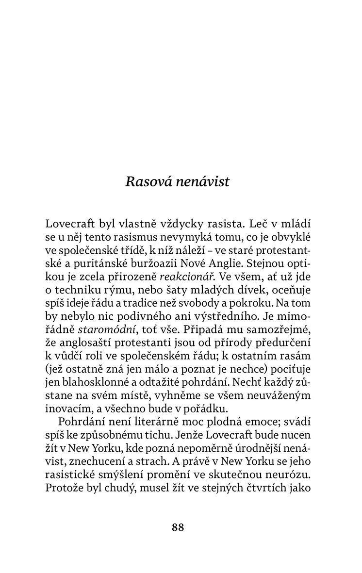 H. P. Lovecraft: Proti světu, proti životu
