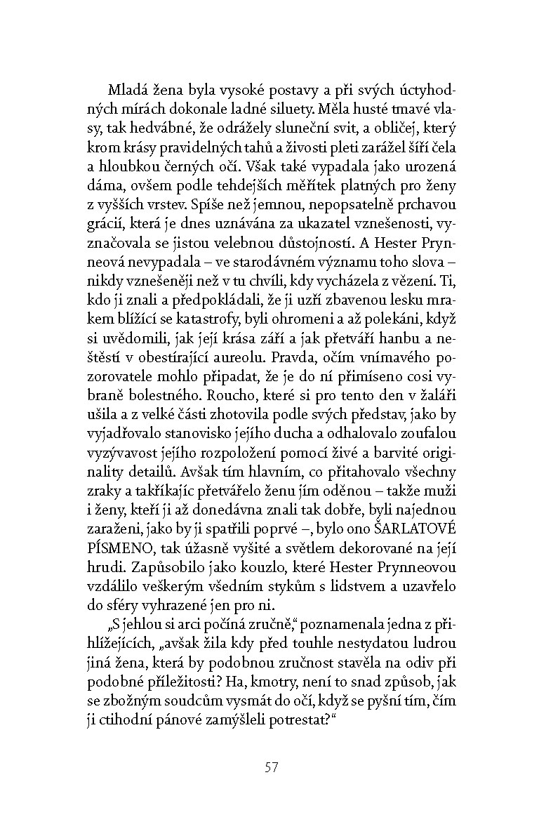 Šarlatové písmeno
