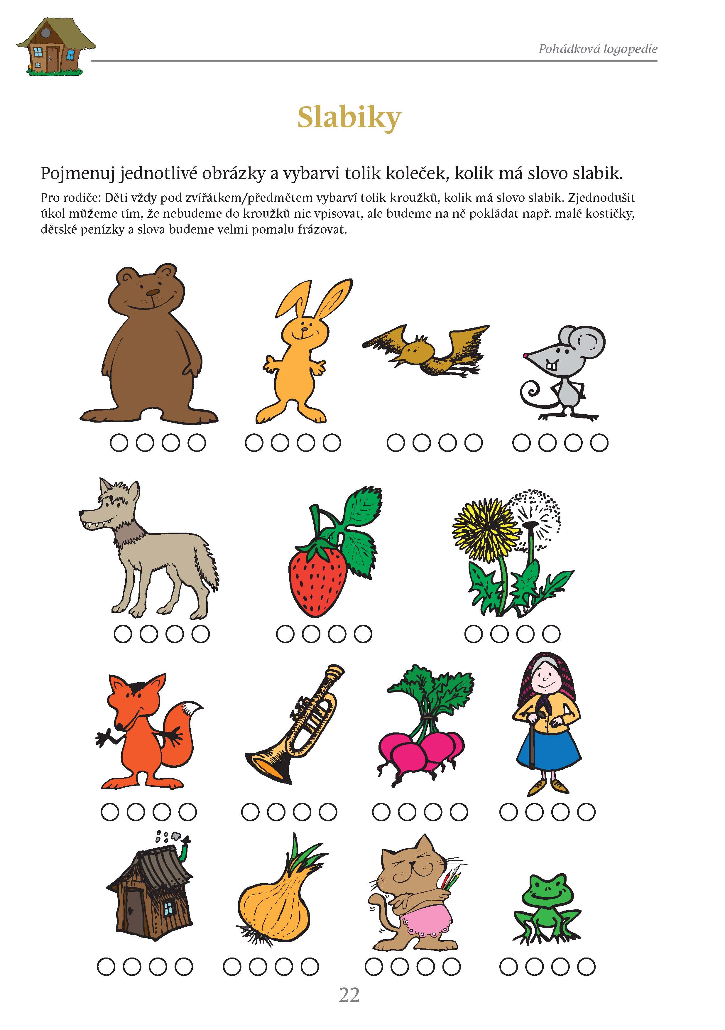Pohádková logopedie - Boudo, budko, kdo v tobě přebývá?