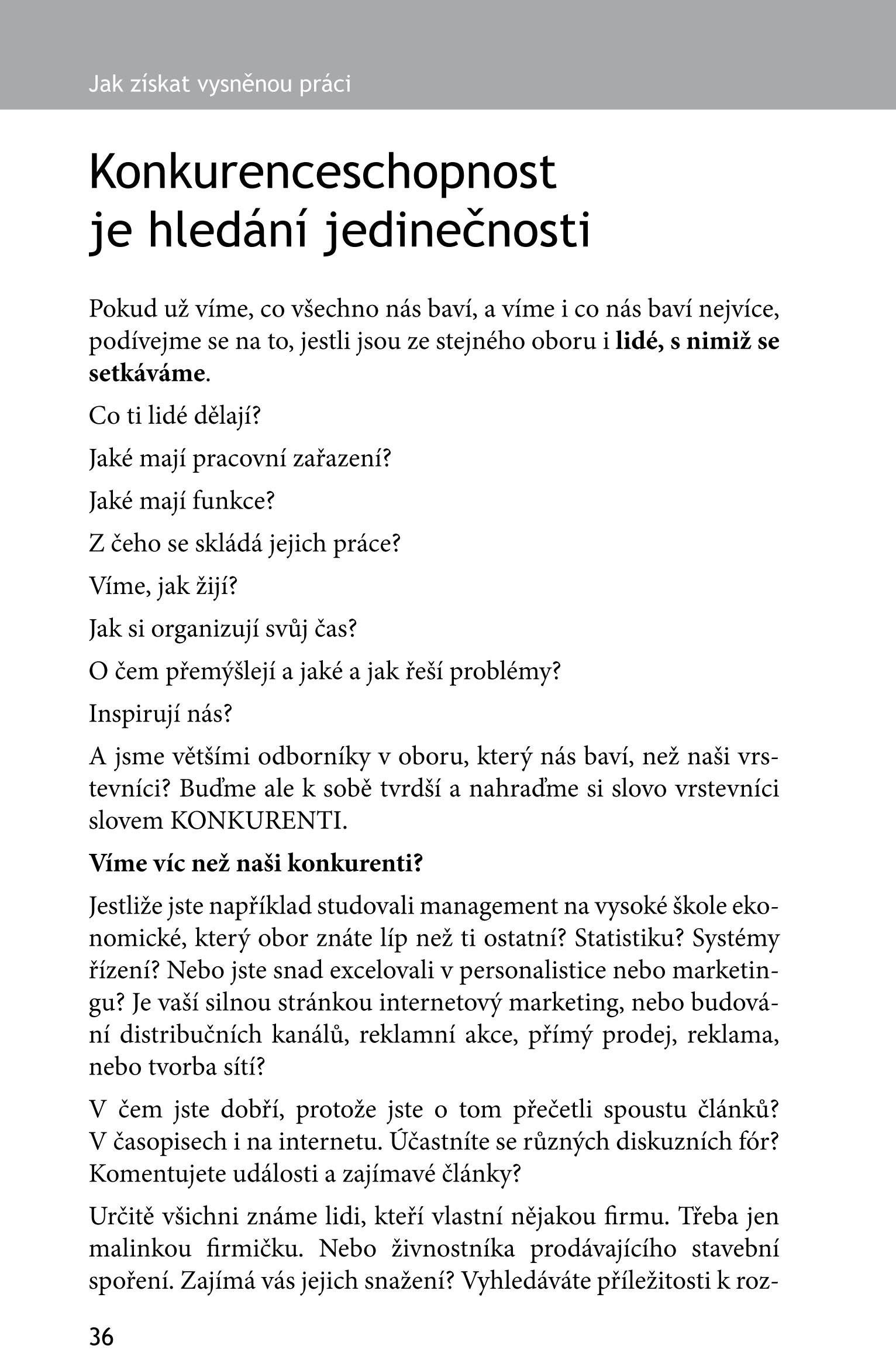 Jak získat vysněnou práci