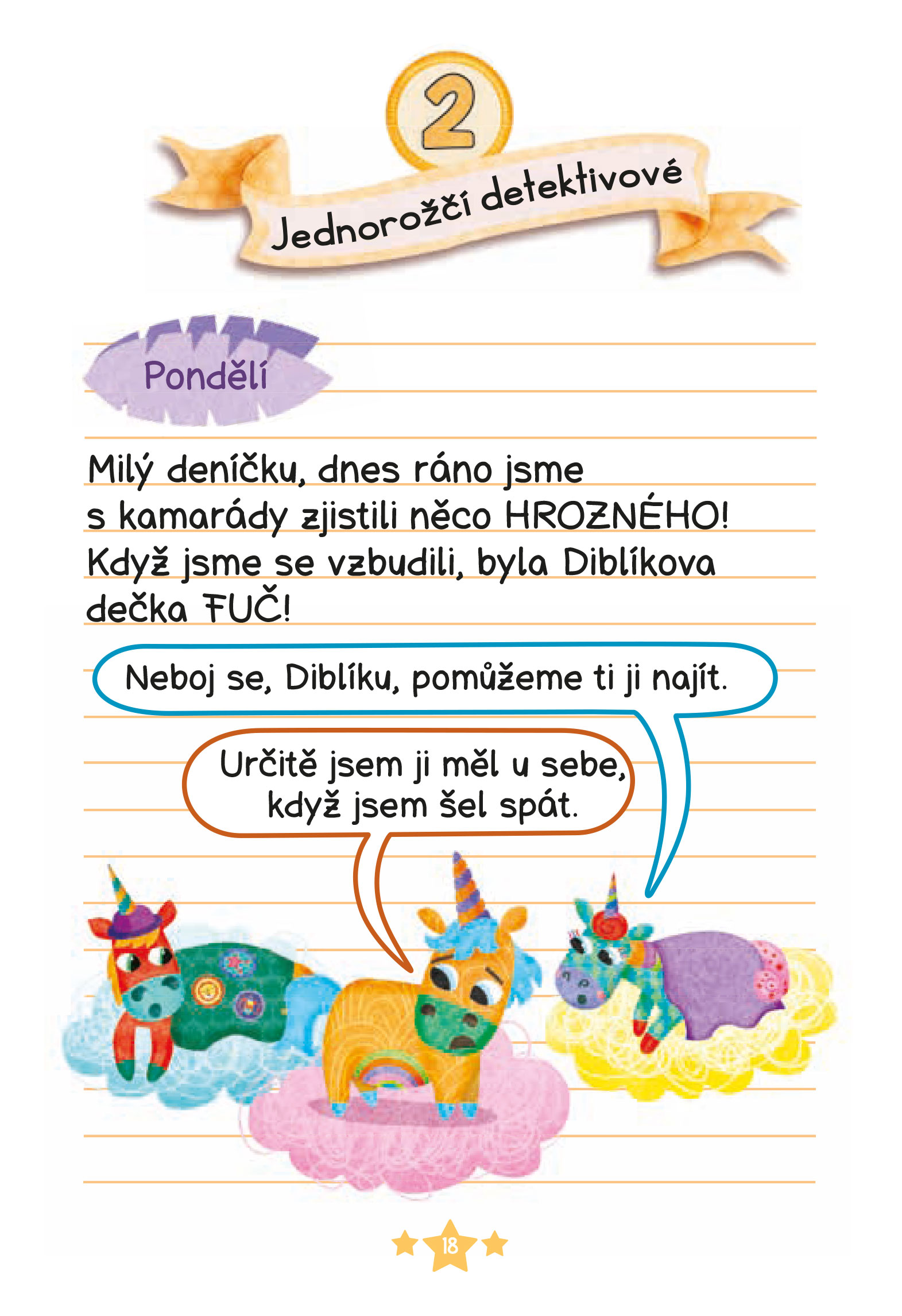 Deníčky jednorožce: Duháček a dračí mládě