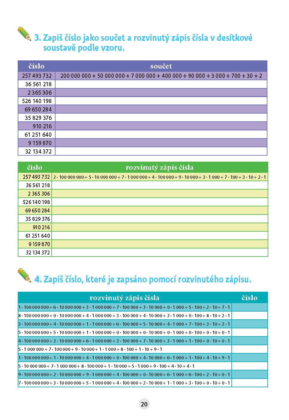 Matematika v malíčku pro 5. třídu