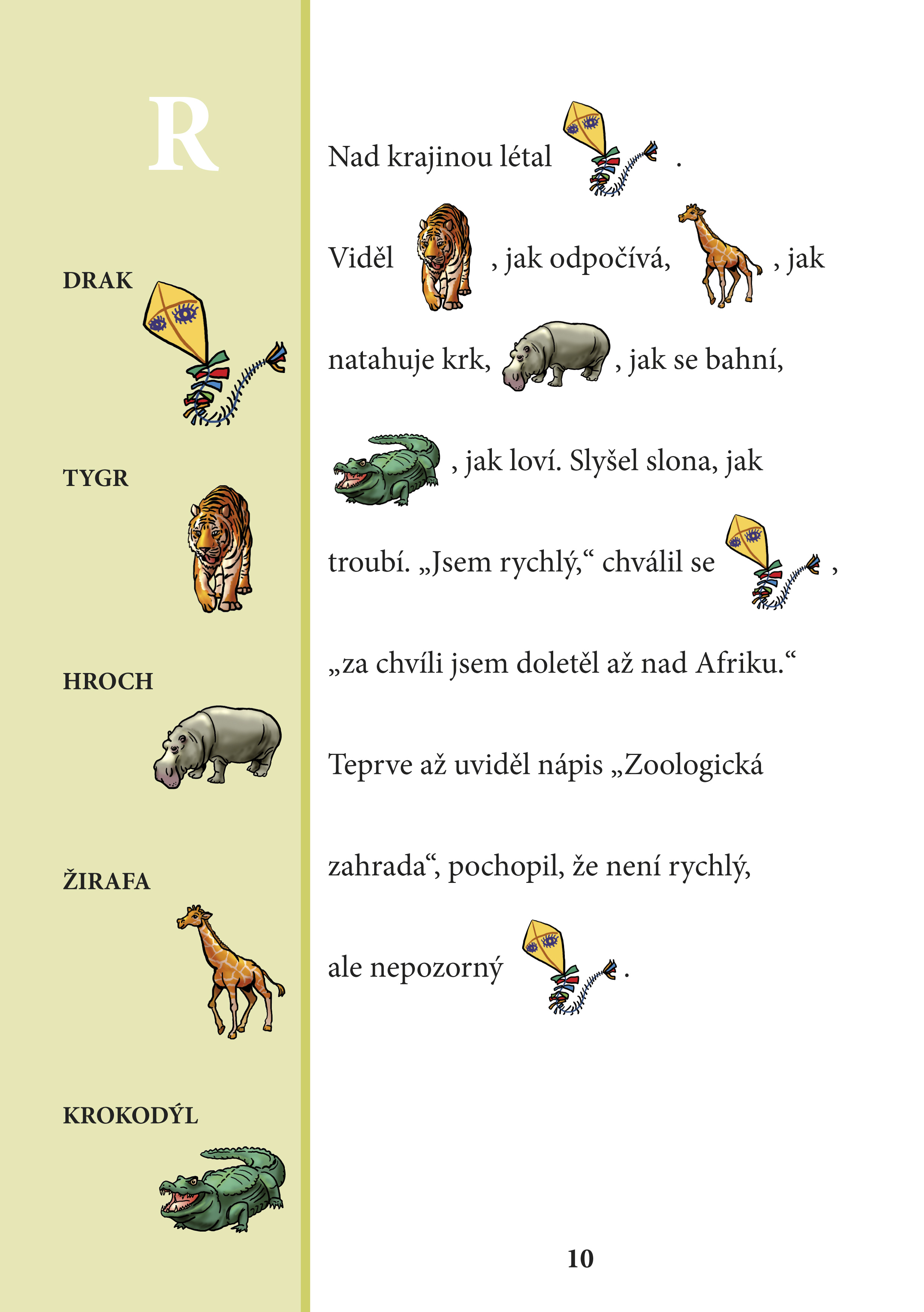 Logopedické pexeso a obrázkové čtení L-R-Ř