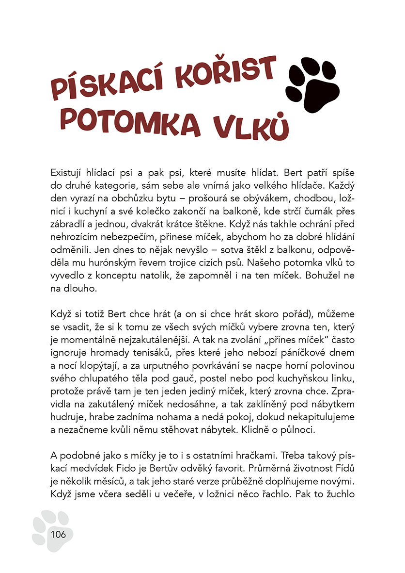 Černý Bert - příběhy ze života nehorázně spokojeného psa