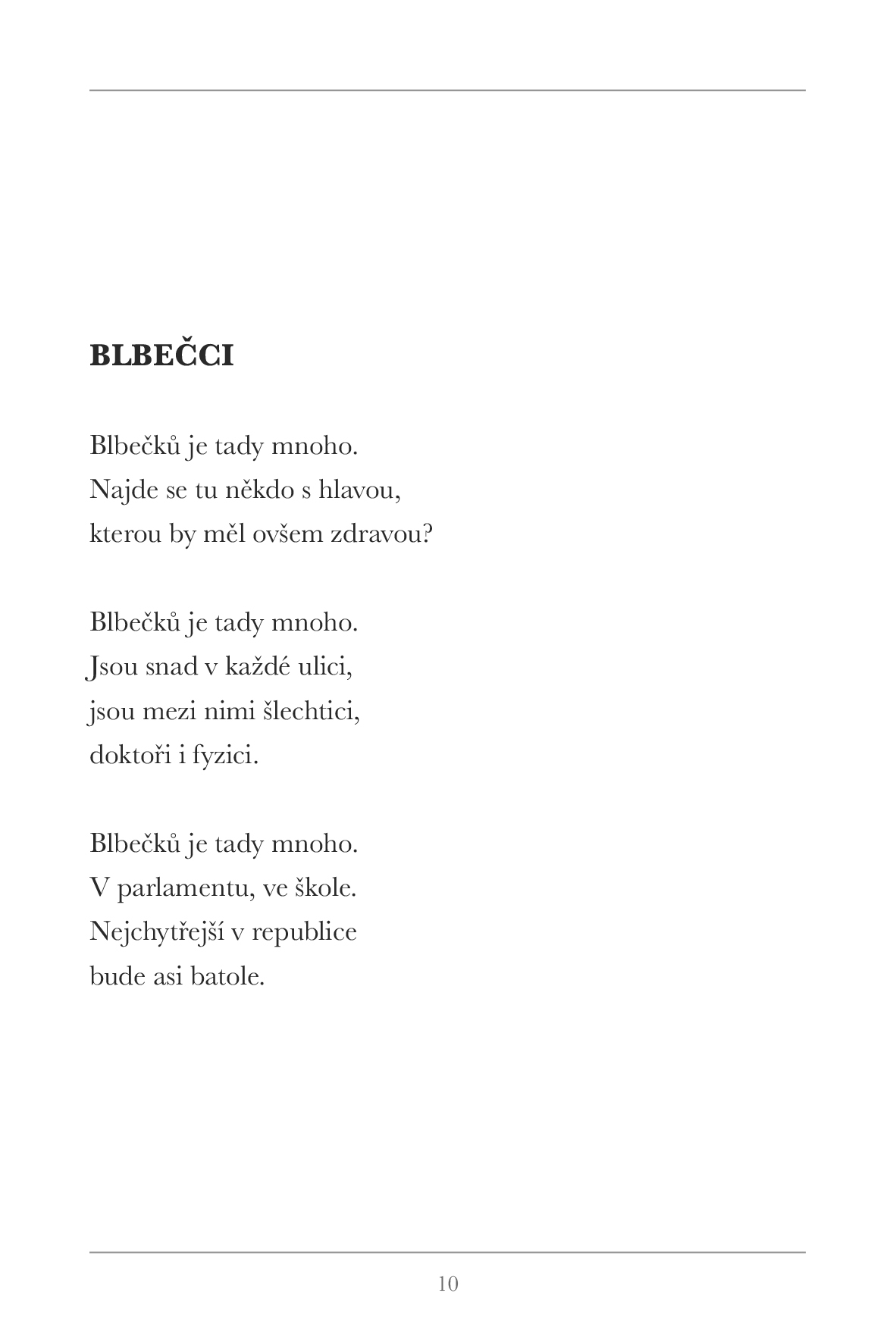 Tichá ulice