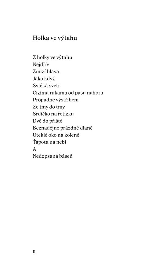 Holka ve výtahu