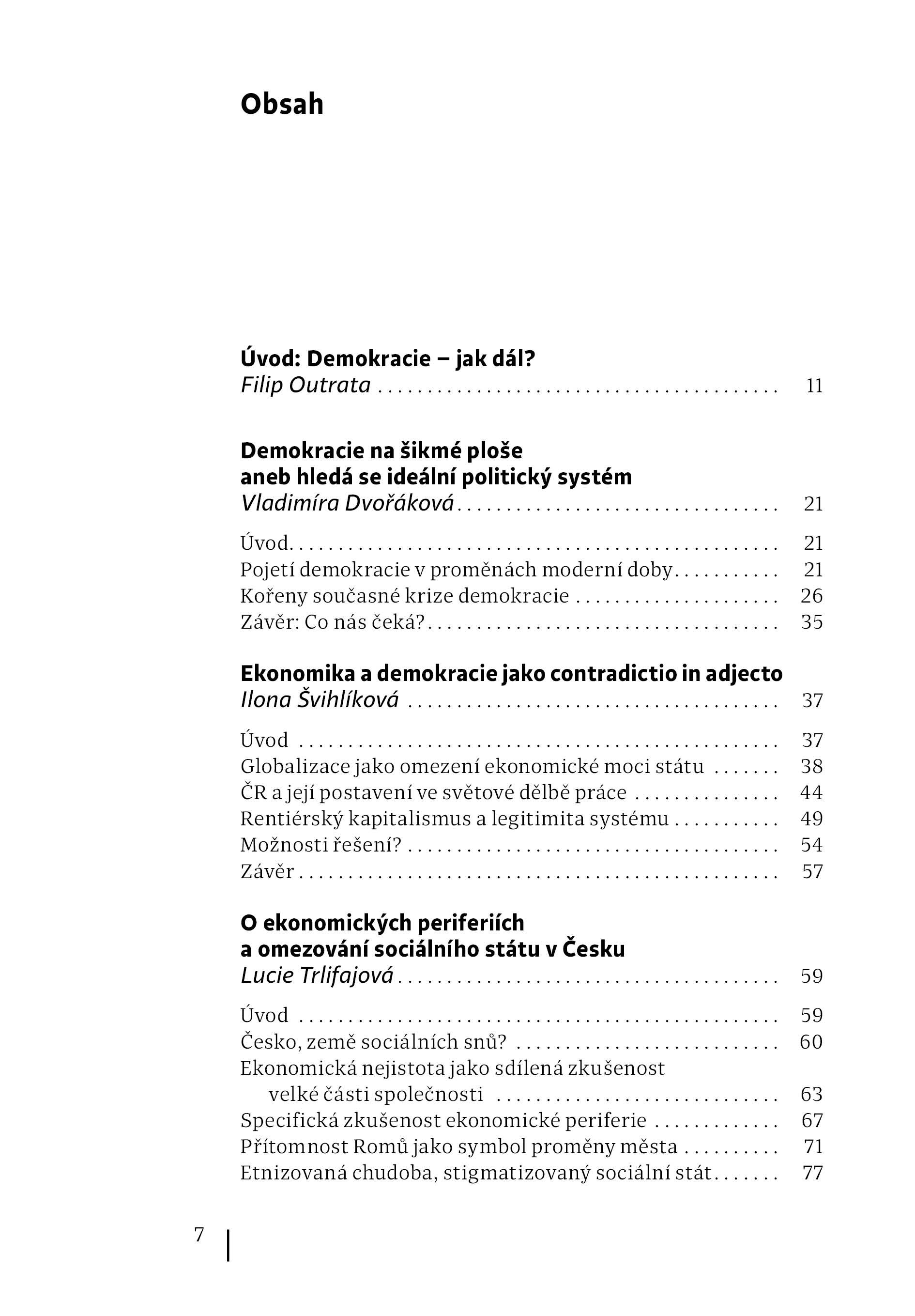 Demokracie - jak dál?
