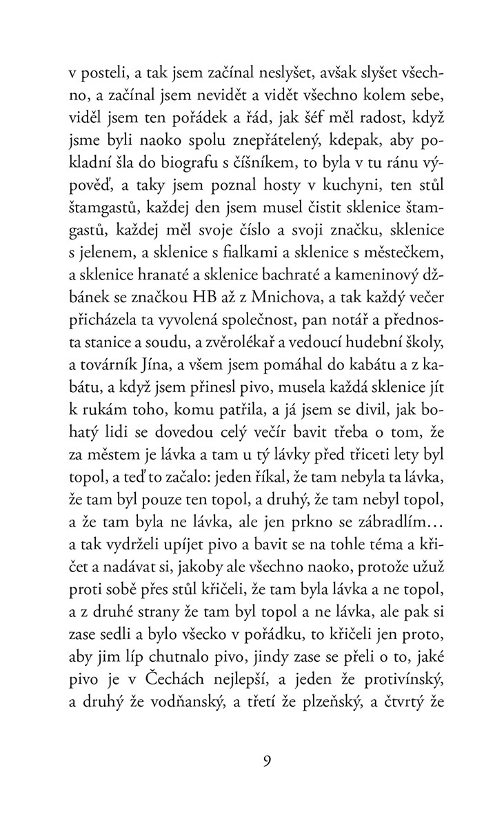 Obsluhoval jsem anglického krále