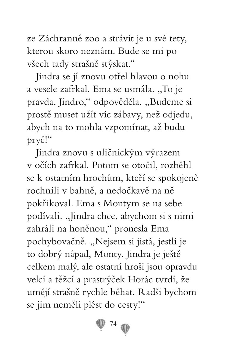 Ema a její kouzelná zoo - Šťastný hrošík