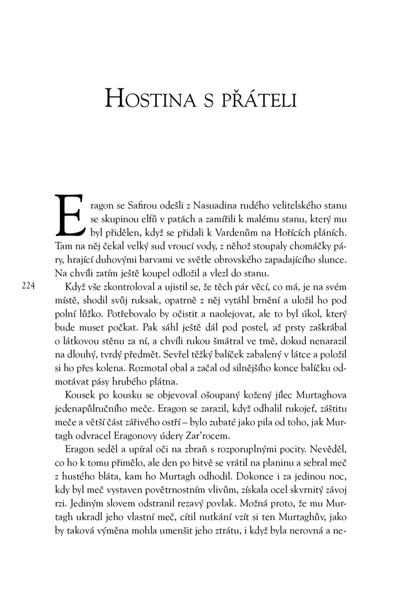 Brisingr – měkká vazba
