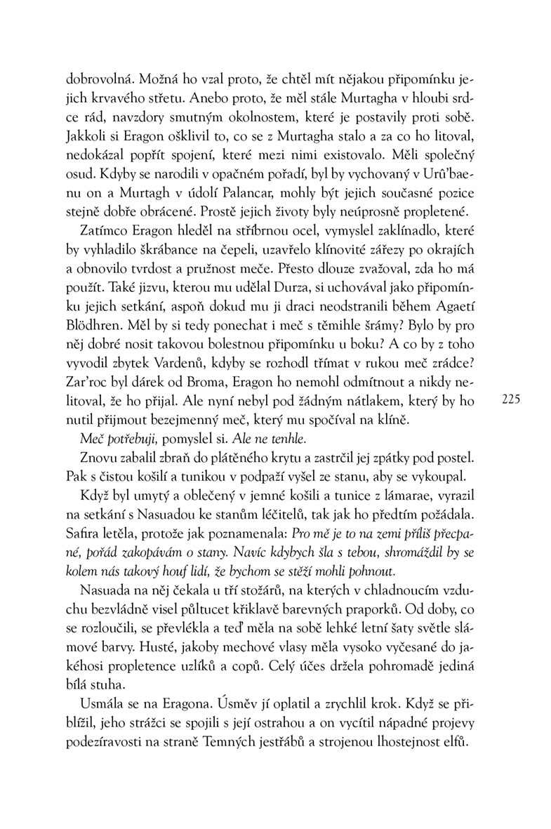 Brisingr – měkká vazba