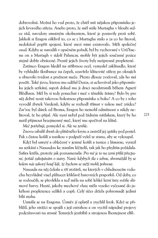 Brisingr – měkká vazba