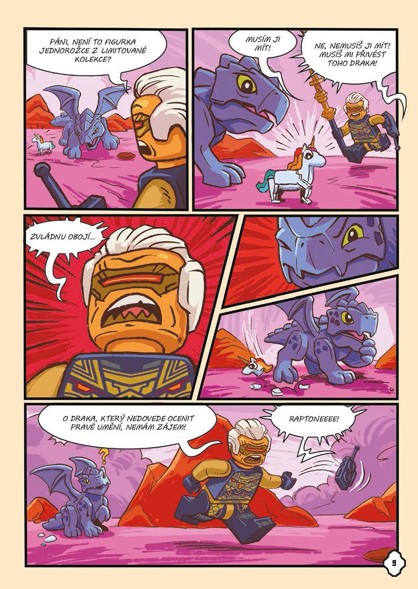 LEGO® NINJAGO® Ten, co loví draky