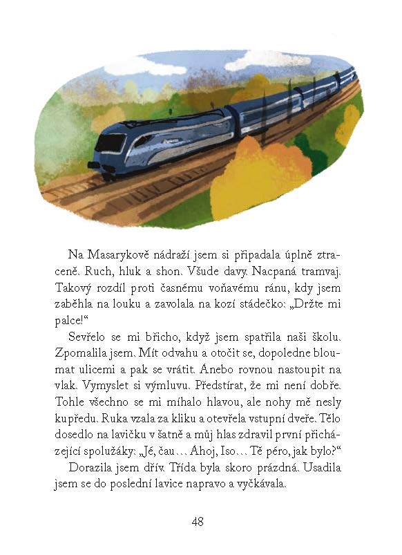 Isabela a bílé mraky