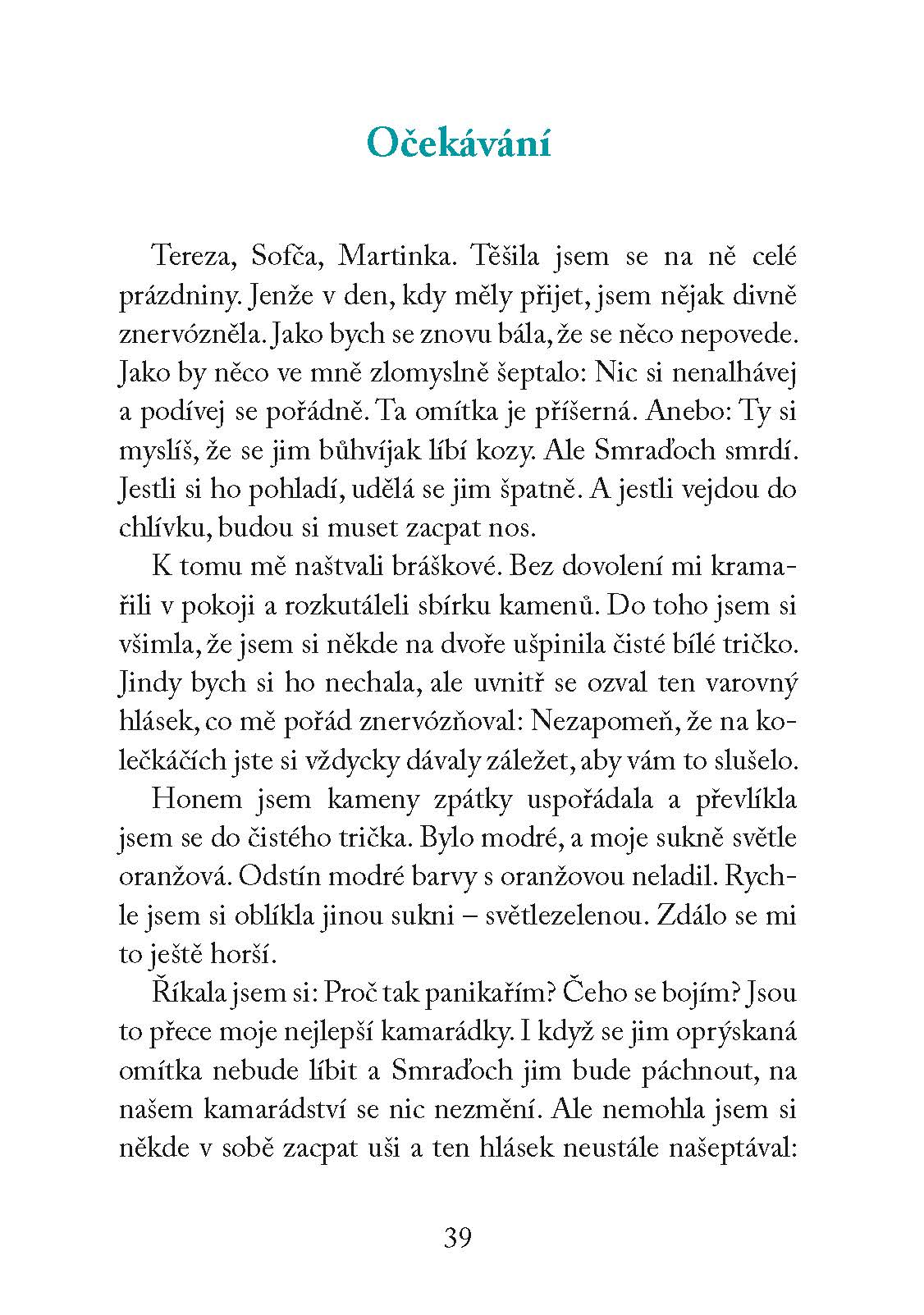 Isabela a bílé mraky