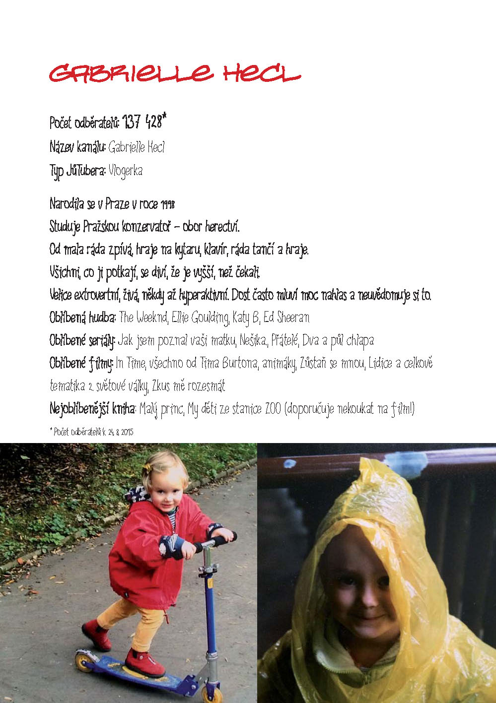 Já, JůTuber