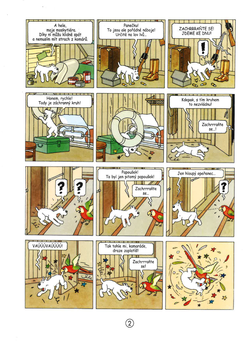 Tintin (2) - Tintin v Kongu