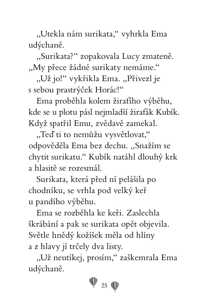 Ema a její kouzelná zoo - Neposedná surikata