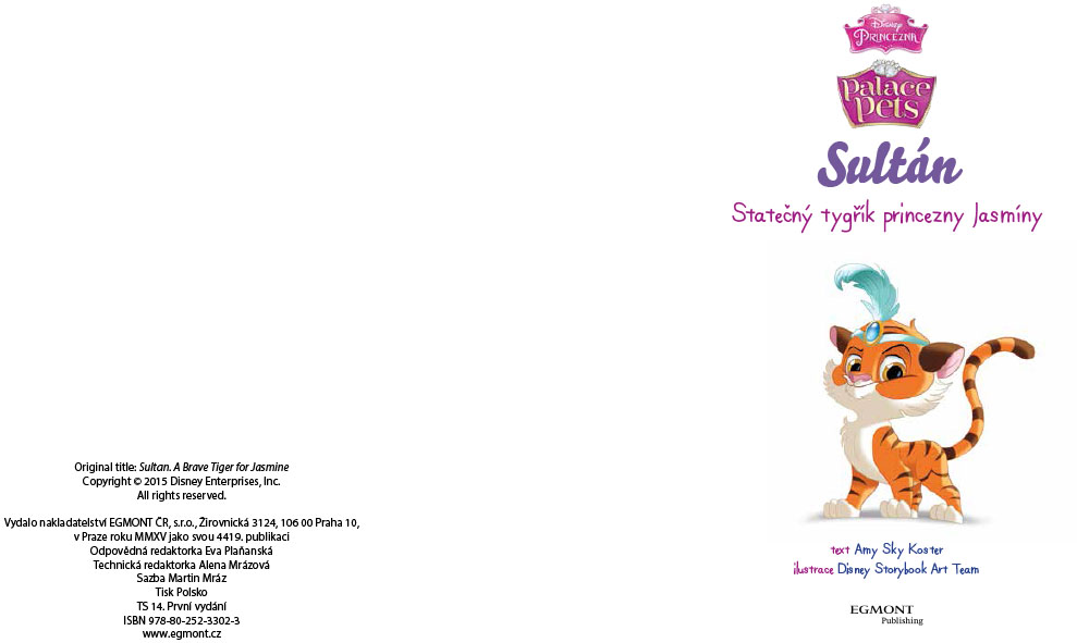 Princezna/Palace Pets - Sultán - Statečný tygřík princezny Jasmíny